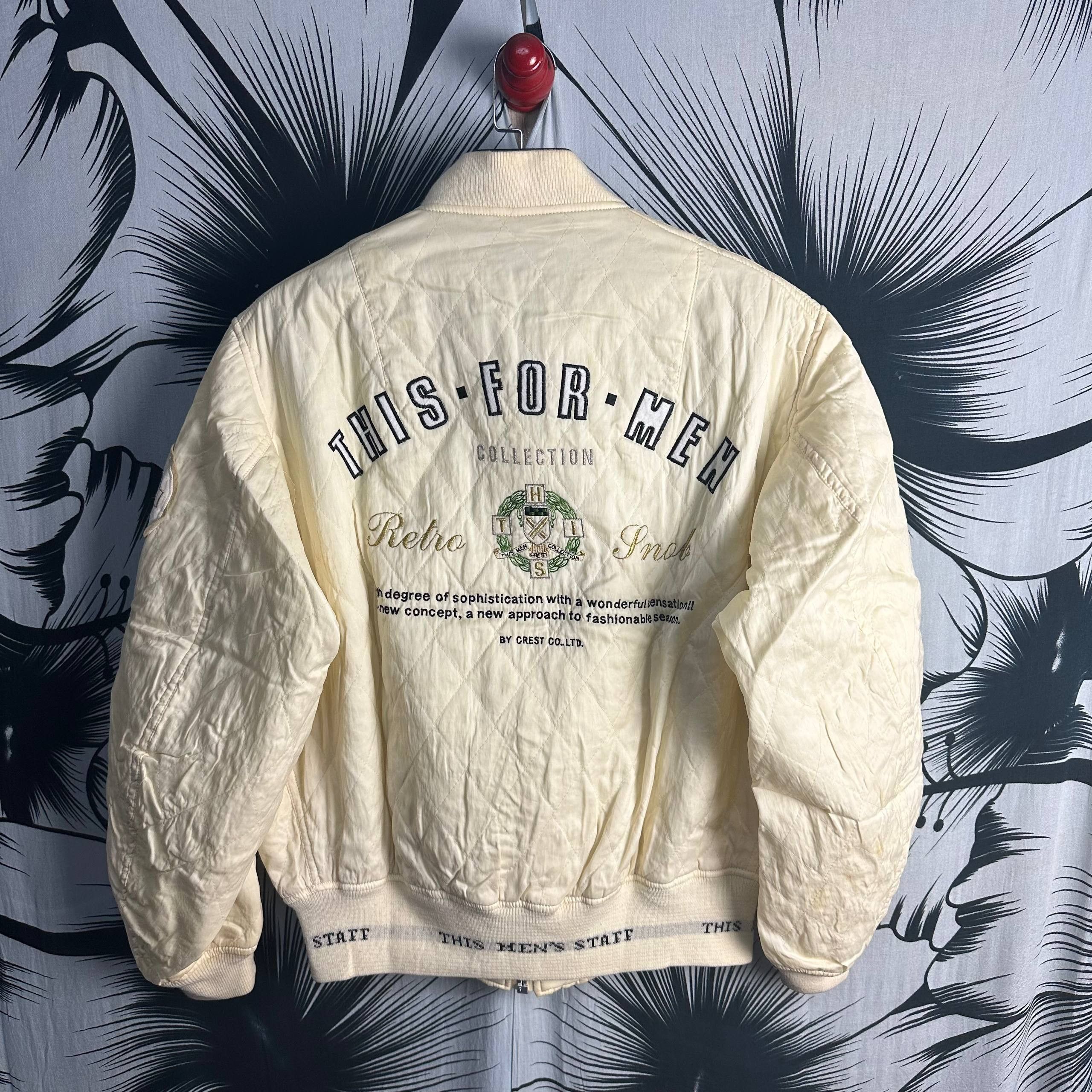 Japanese Brand Rare Vintage Quilted Bomber Jacket Size US XL / EU 56 / 4 - 2 Thumbnail