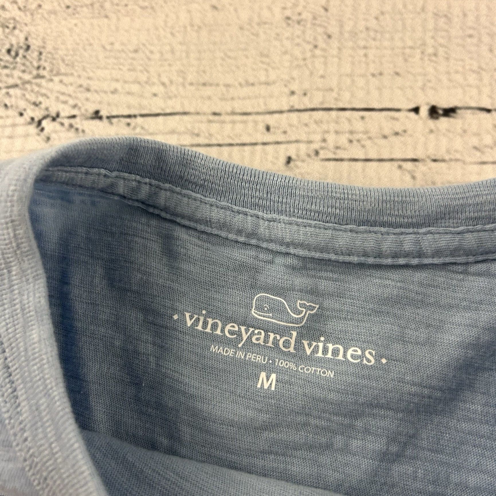 Vineyard Vines Vineyards Vines Short Sleeve T-Shirt Men’s Medium Blue Pocket Shirt Size US M / EU 48-50 / 2 - 3 Thumbnail
