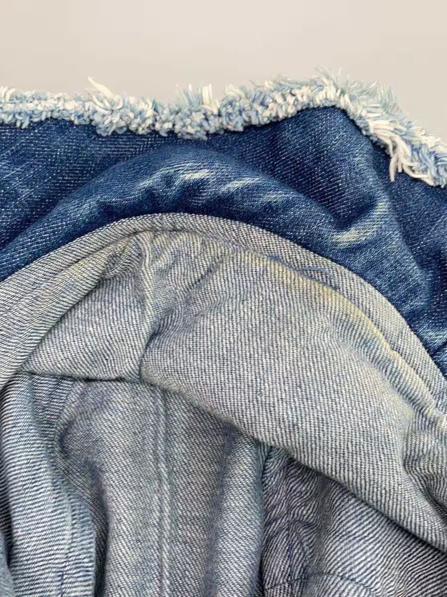 Kapital Frayed Denim Bucket Hat Size ONE SIZE - 5 Thumbnail