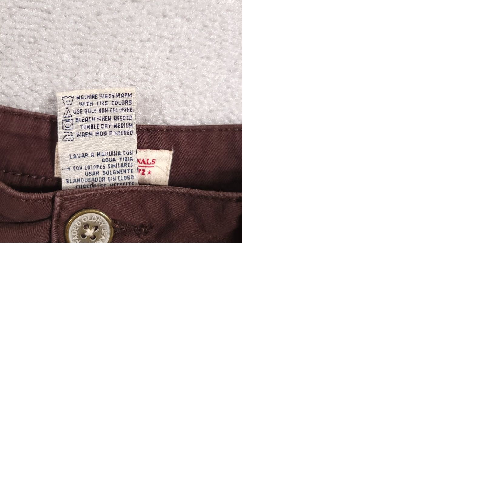 Faded Glory VINTAGE Faded Glory Bermuda Shorts Women's 4 Brown Chino Mid Rise 9" Size 27" / US 4 / IT 40 - 9 Thumbnail