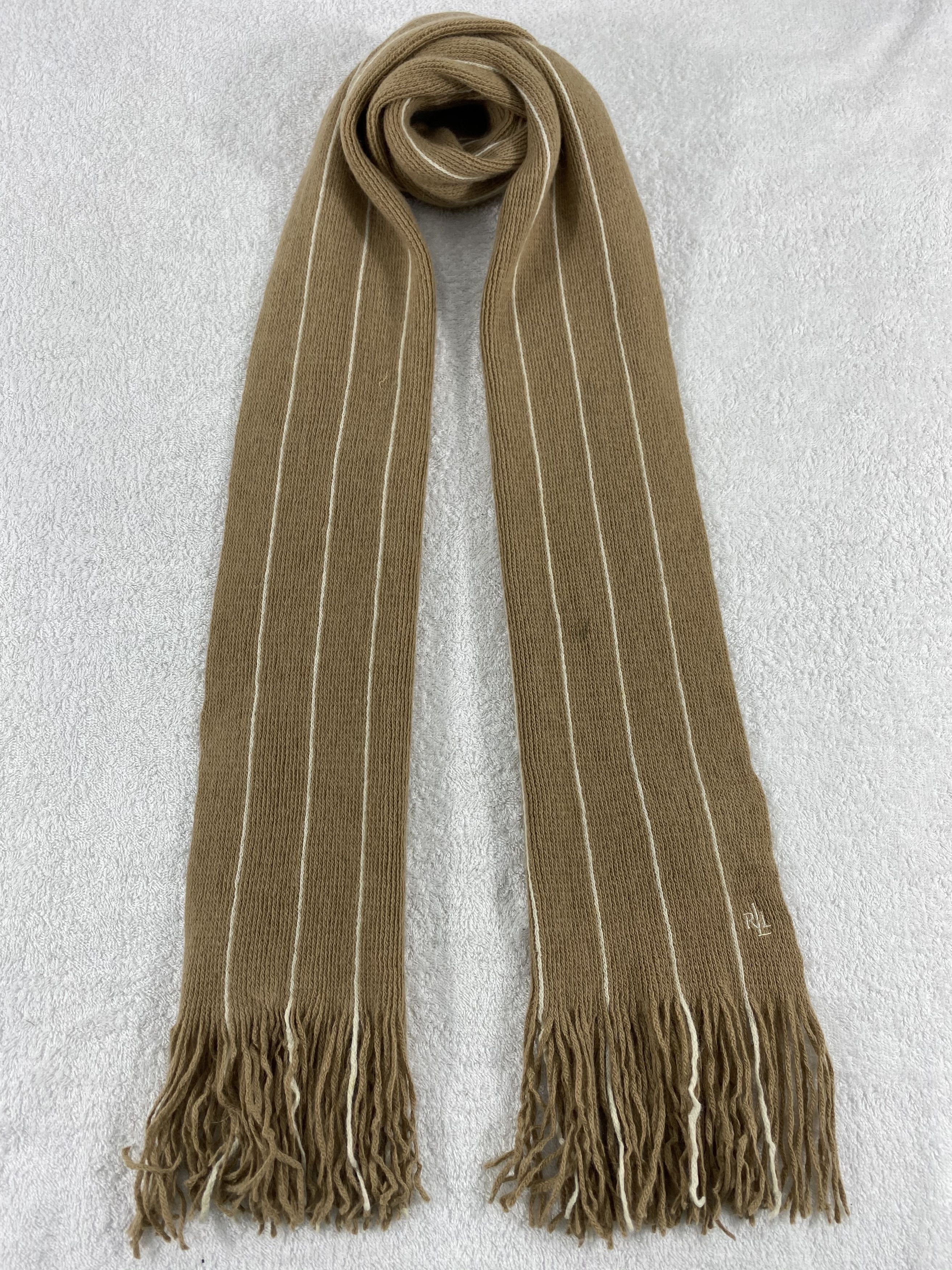 Lauren Ralph Lauren Vintage Lauren Ralph Lauren Scarf/Muffler/Neckwear MF736 Size ONE SIZE - 1 Thumbnail