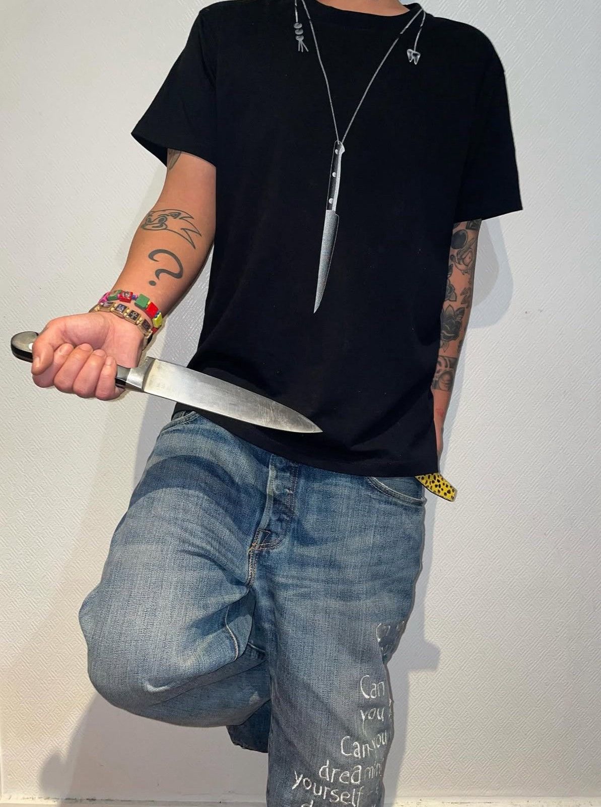 1199 PröveMeWröng KNIFE TSHIRT Size US S / EU 44-46 / 1 - 3 Thumbnail