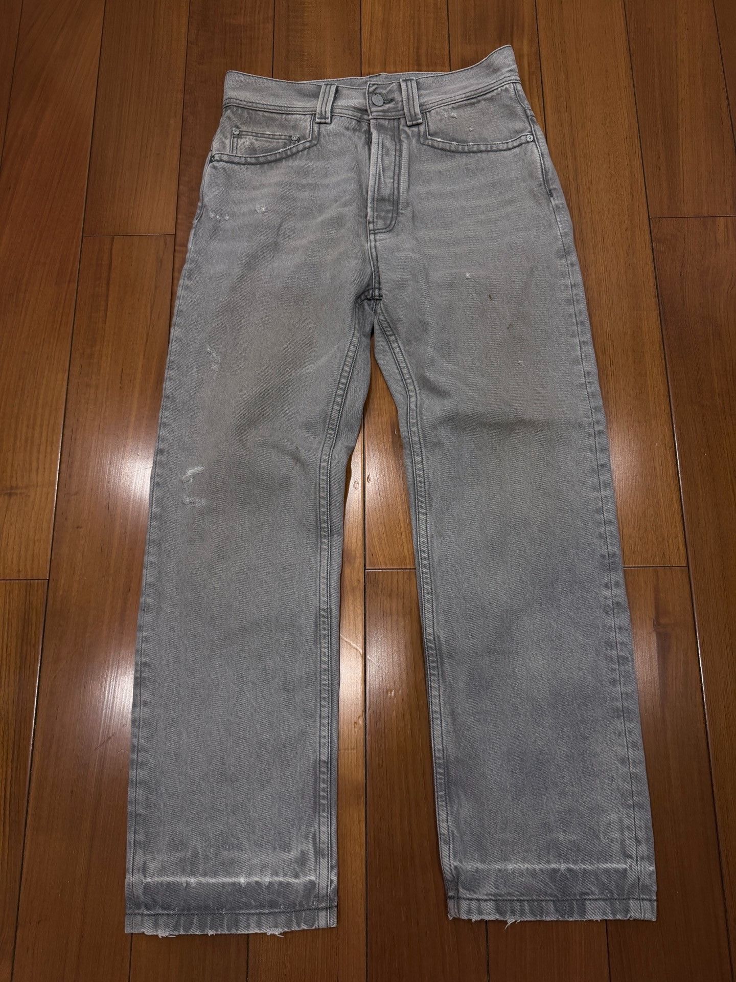 Palm Angels Palm Angels SS23 Faded Distressed Jeans Size US 32 / EU 48 - 1 Thumbnail