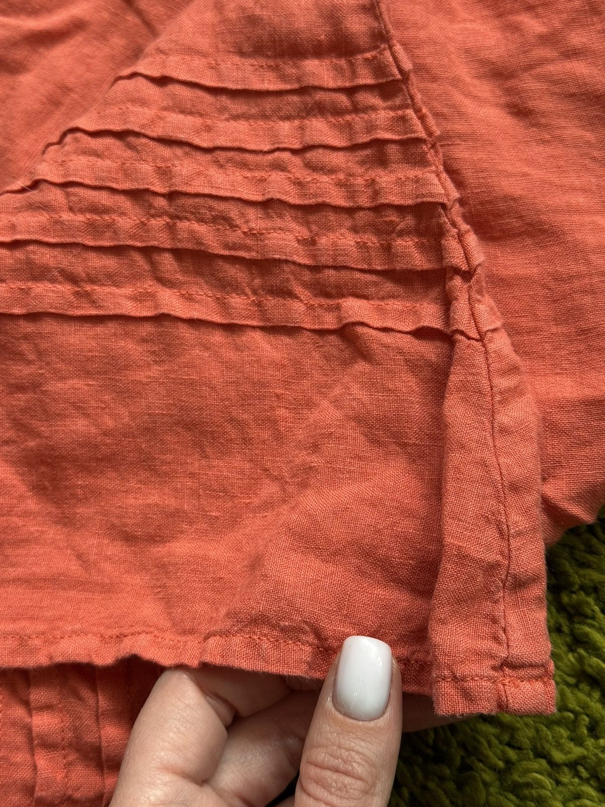 Other Grizas 100% linen tank blouse tunic Size L / US 10 / IT 46 - 3 Thumbnail