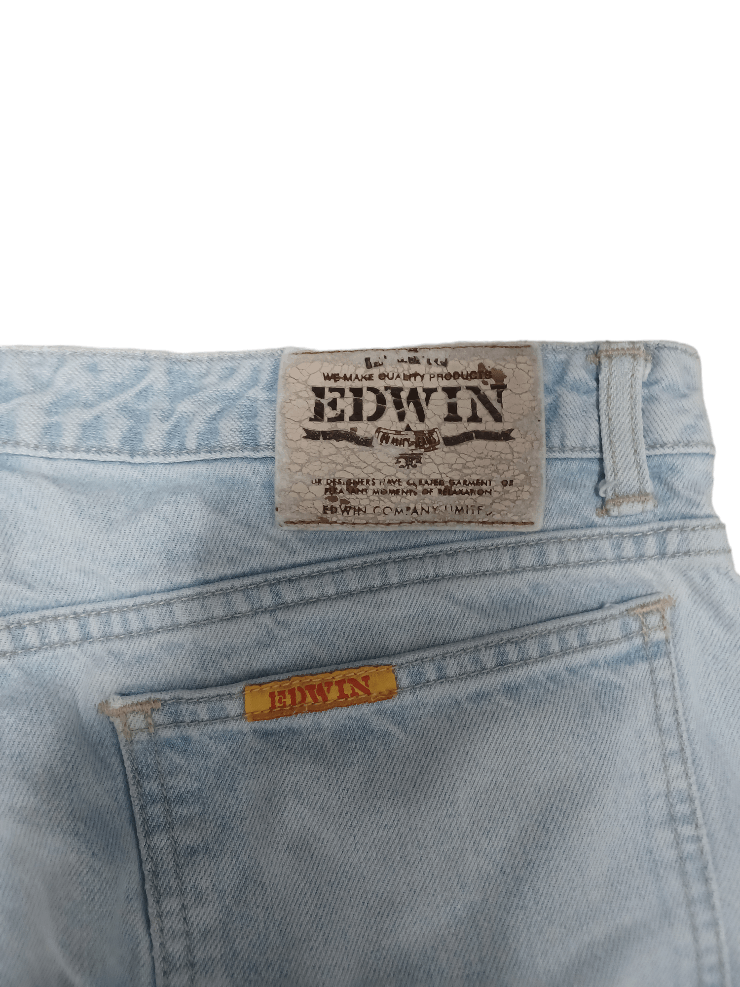 Edwin EDWIN LONDON SLIM 1401 VINTAGE JAPANESE TRUE DENIM JEANS Size US 34 / EU 50 - 5 Thumbnail