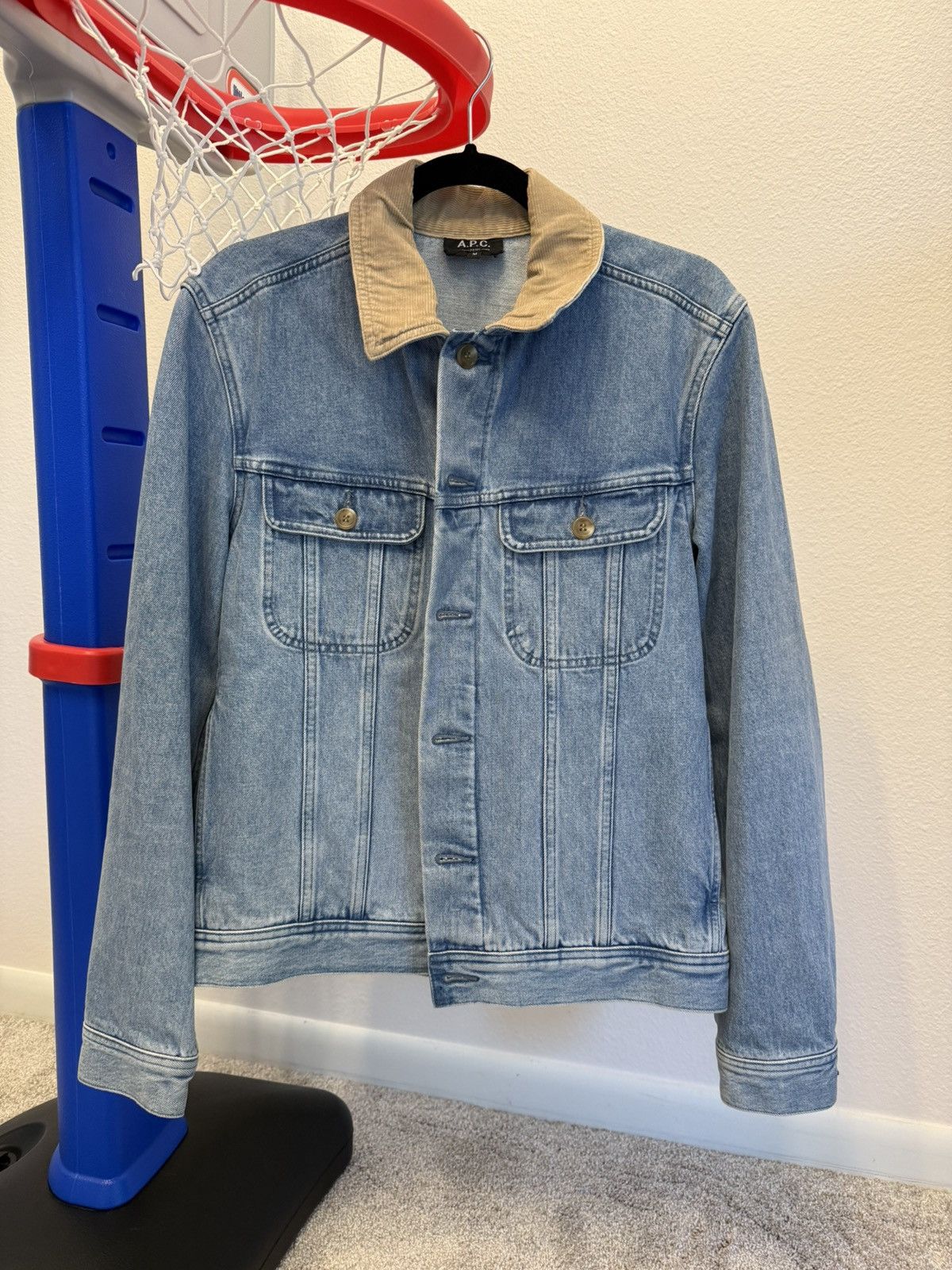 Apc howl denim jacket shop