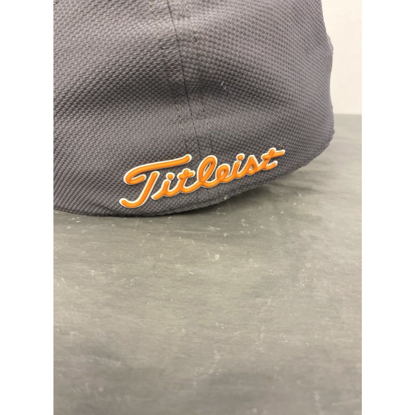 Titleist TITLEIST Fitted Golf Hat, Size S/M, Gray Orange, Men's Outdoor Sports Apparel Size ONE SIZE - 4 Thumbnail