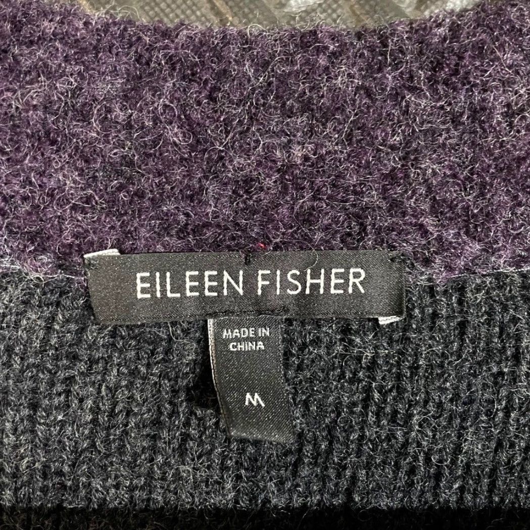 Eileen Fisher Eileen Fisher Purple Button Up Cardigan Sweater Women Size Medium Womens M Cardigan Purple Button Up Eileen Fisher Size M Size M / US 6-8 / IT 42-44 - 4 Thumbnail