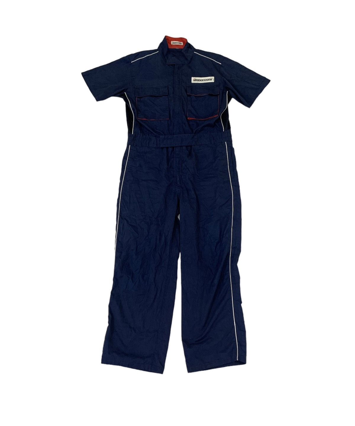 Vintage VINTAGE BRIDGESTONE OVERALLS JUMPSUIT JAPAN RACING TESM Size US 36 / EU 52 - 3 Thumbnail