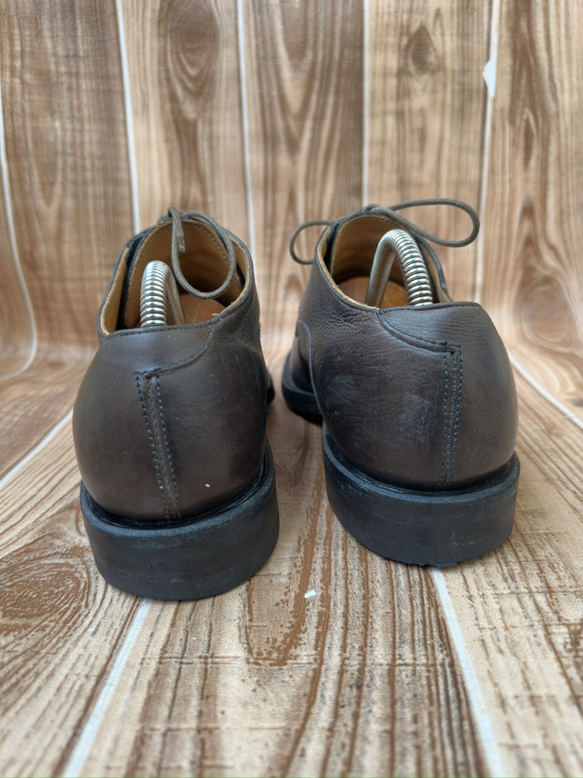 Viberg Viberg Dark Brown Derby Boots. Size US 7 / EU 40 - 10 Thumbnail