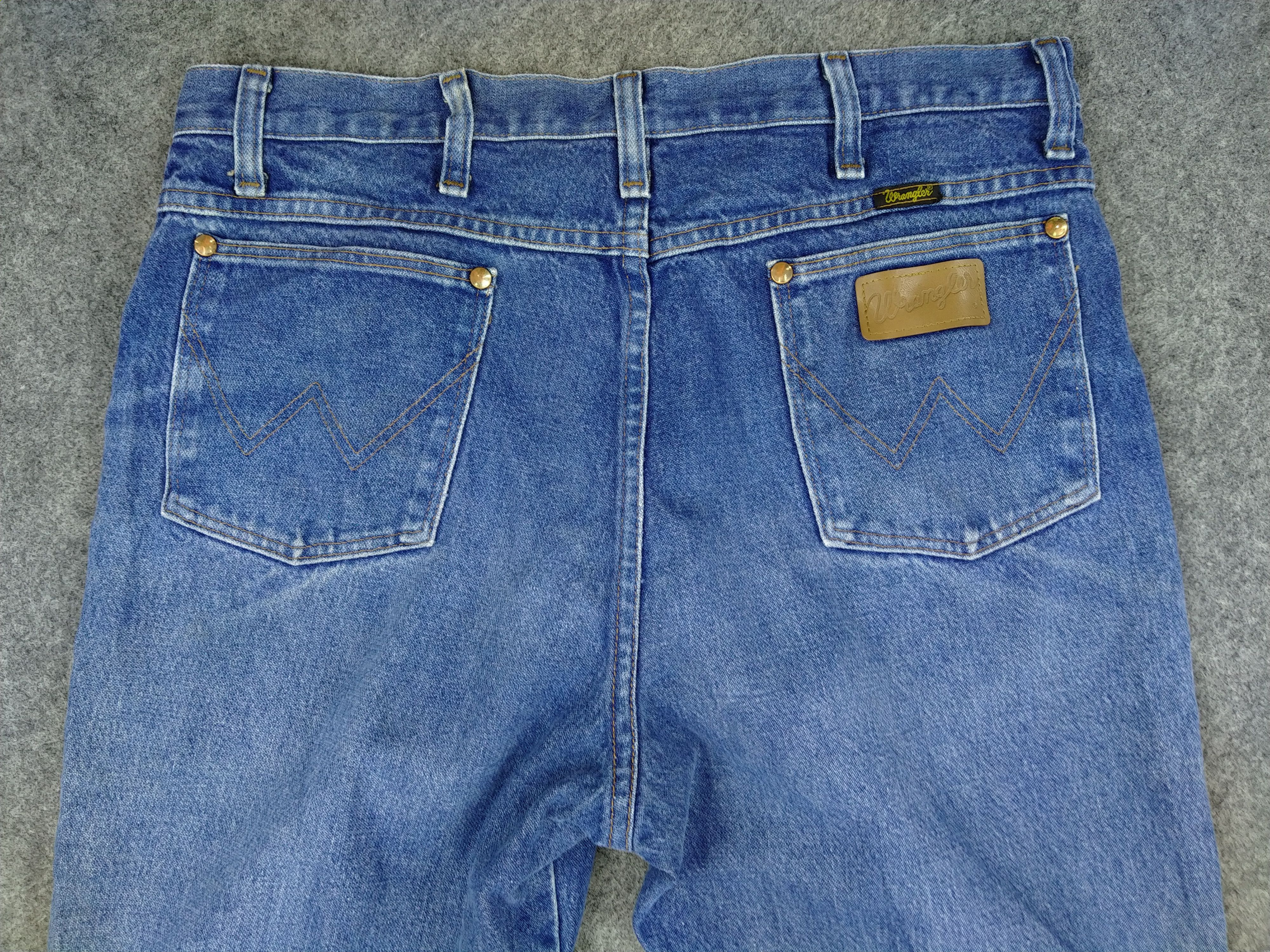 Vintage Distressed Wrangler Denim 34x35.5 -JN347 Size US 34 / EU 50 - 4 Thumbnail
