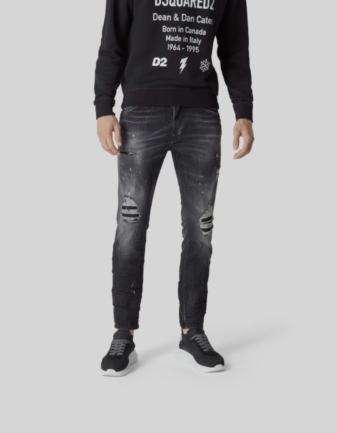 Dsquared2 Dsquared2 Skater Skinny Jeans Men’s Size 48 Stretch Denim Size US 32 / EU 48 - 1 Thumbnail