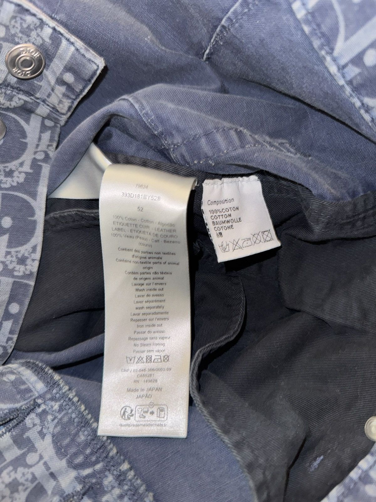 DENIM TEARS × Dior DIOR X DENIM TEARS CARPENTER JEAN Size US 34 / EU 50 - 7 Thumbnail