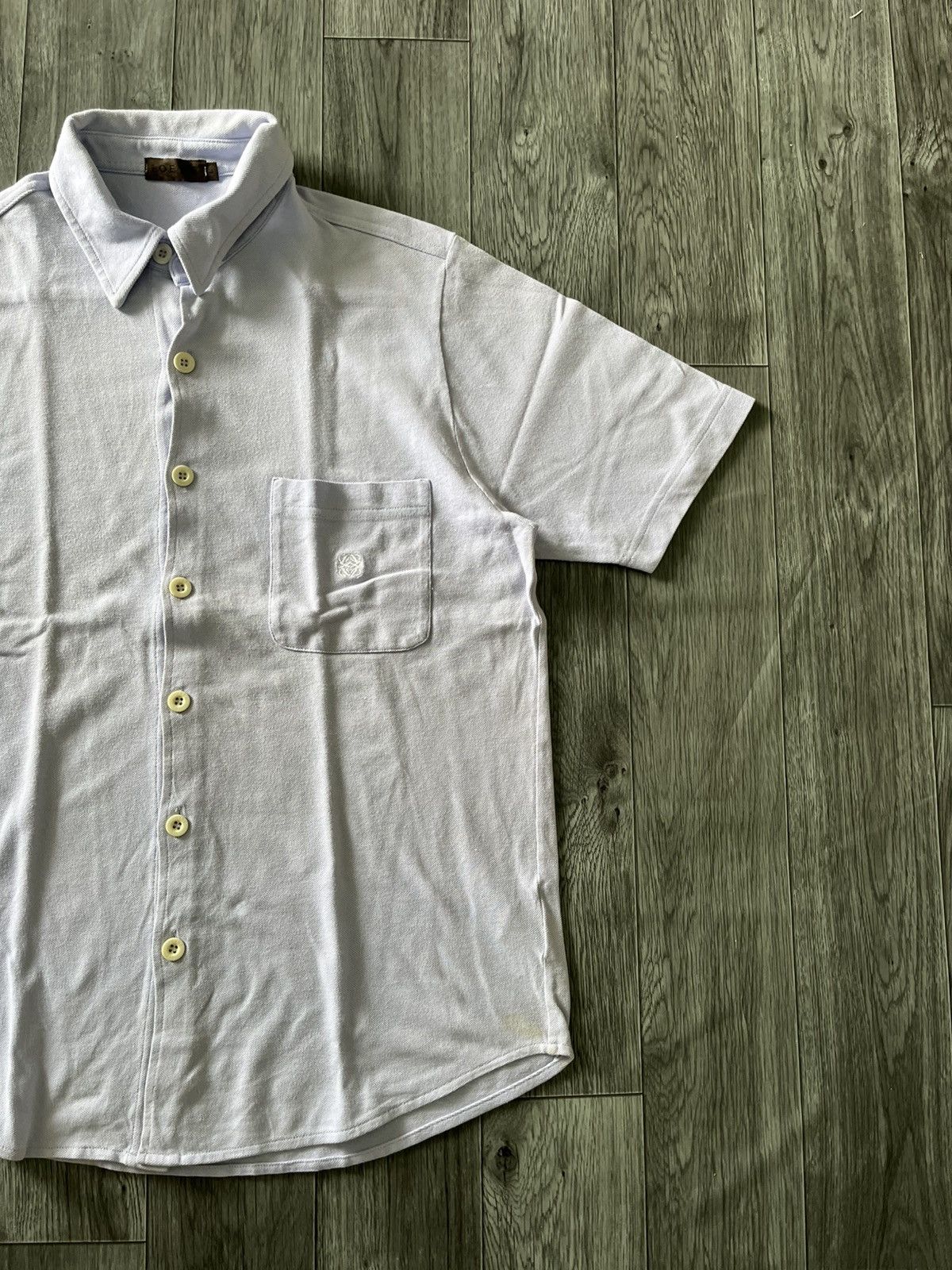 Loewe Vintage Loewe Short Shirt Size US L / EU 52-54 / 3 - 3 Thumbnail