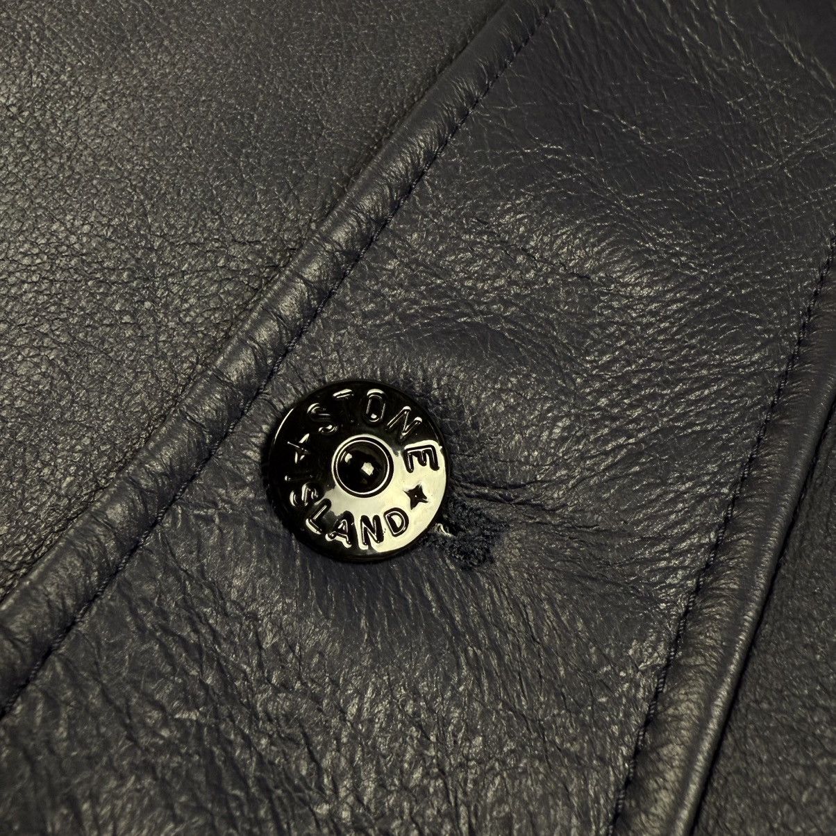 Stone Island Stone Island Hand Painted Sheepskin Fur Shearling Jacket Size US XXL / EU 58 / 5 - 6 Thumbnail