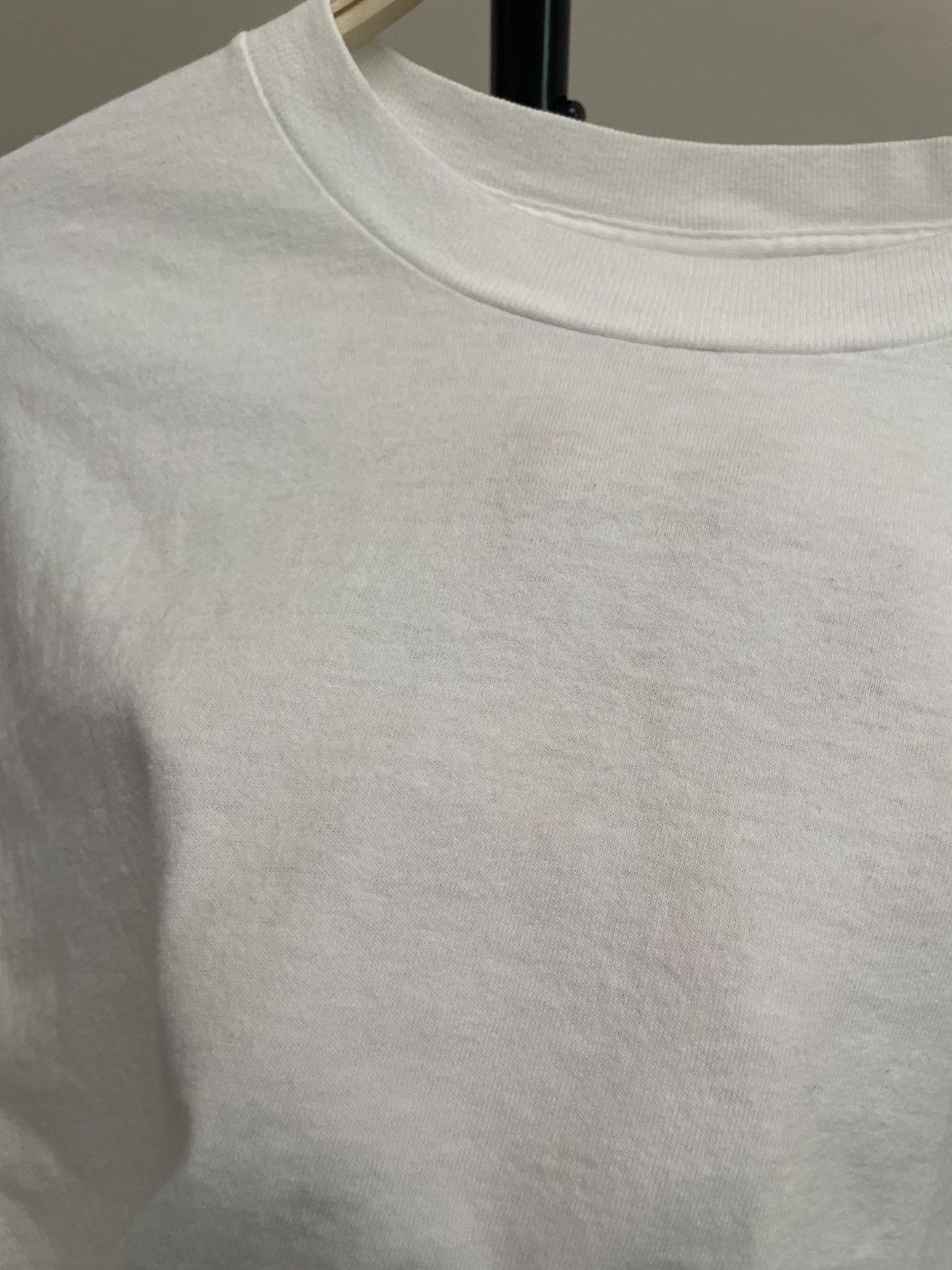 Vintage Vintage 90s White Graphic Army Tee Unsoundrags Hanes Size US XL / EU 56 / 4 - 6 Thumbnail