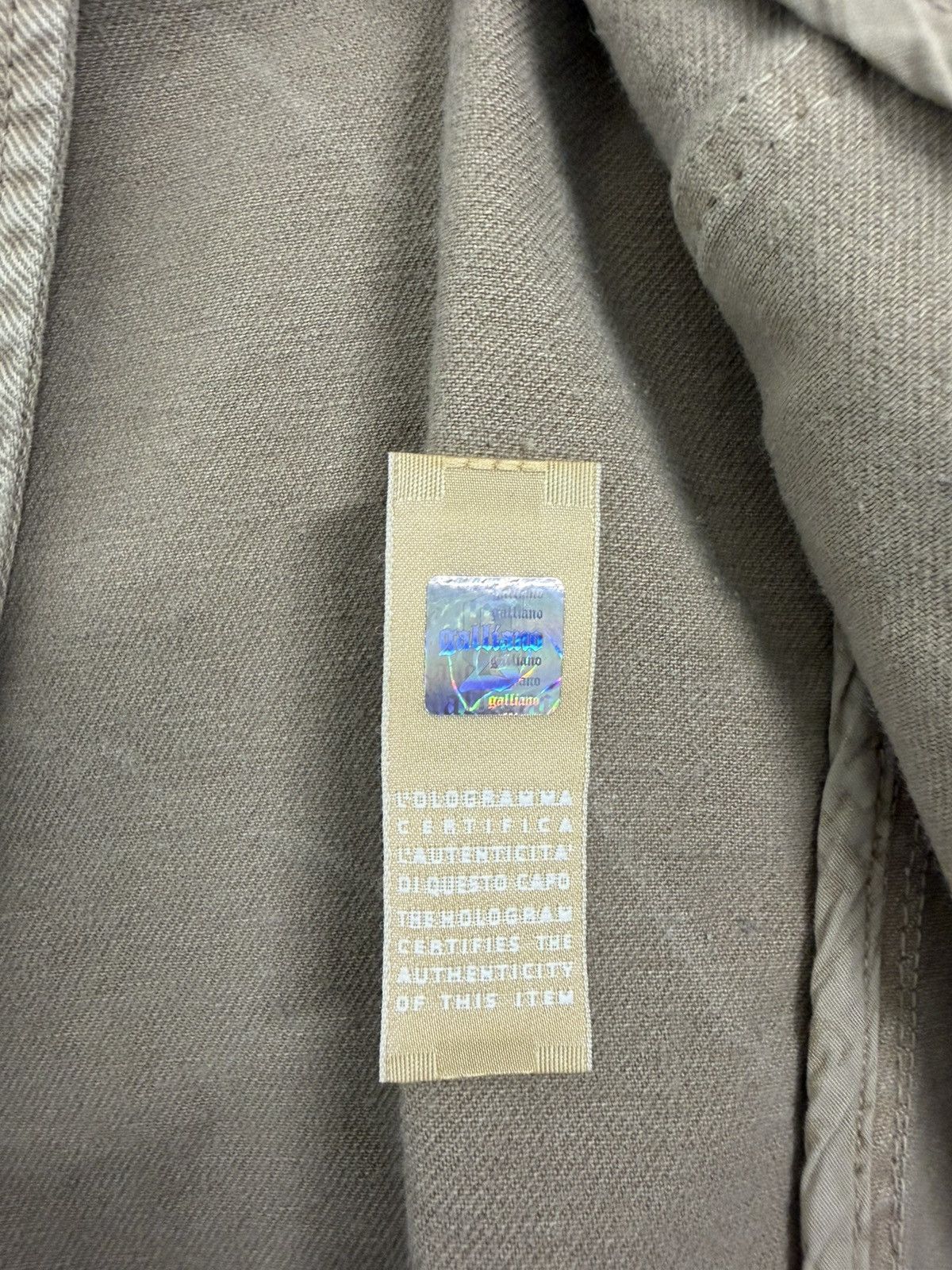 John Galliano Vintage 00s John Galliano Dense Biker Multi-pocket Jacket Size US S / EU 44-46 / 1 - 8 Thumbnail