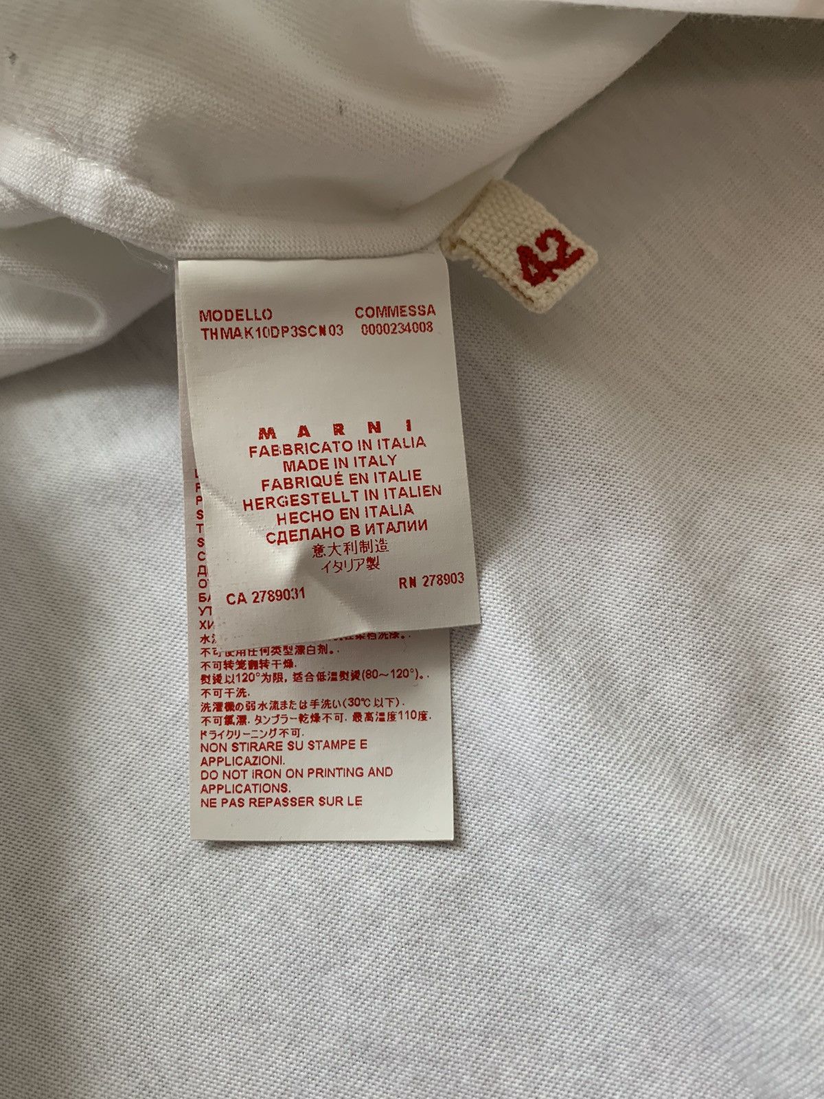 Marni Marni Magnus Plessen Long sleeve t shirt art Size M / US 6-8 / IT 42-44 - 5 Thumbnail