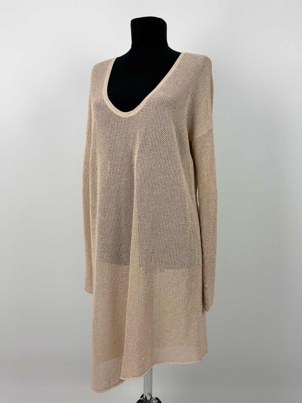 Zadig & Voltaire Zadig & Voltaire Mesh Tunic Dress Size L / US 10 / IT 46 - 1 Thumbnail