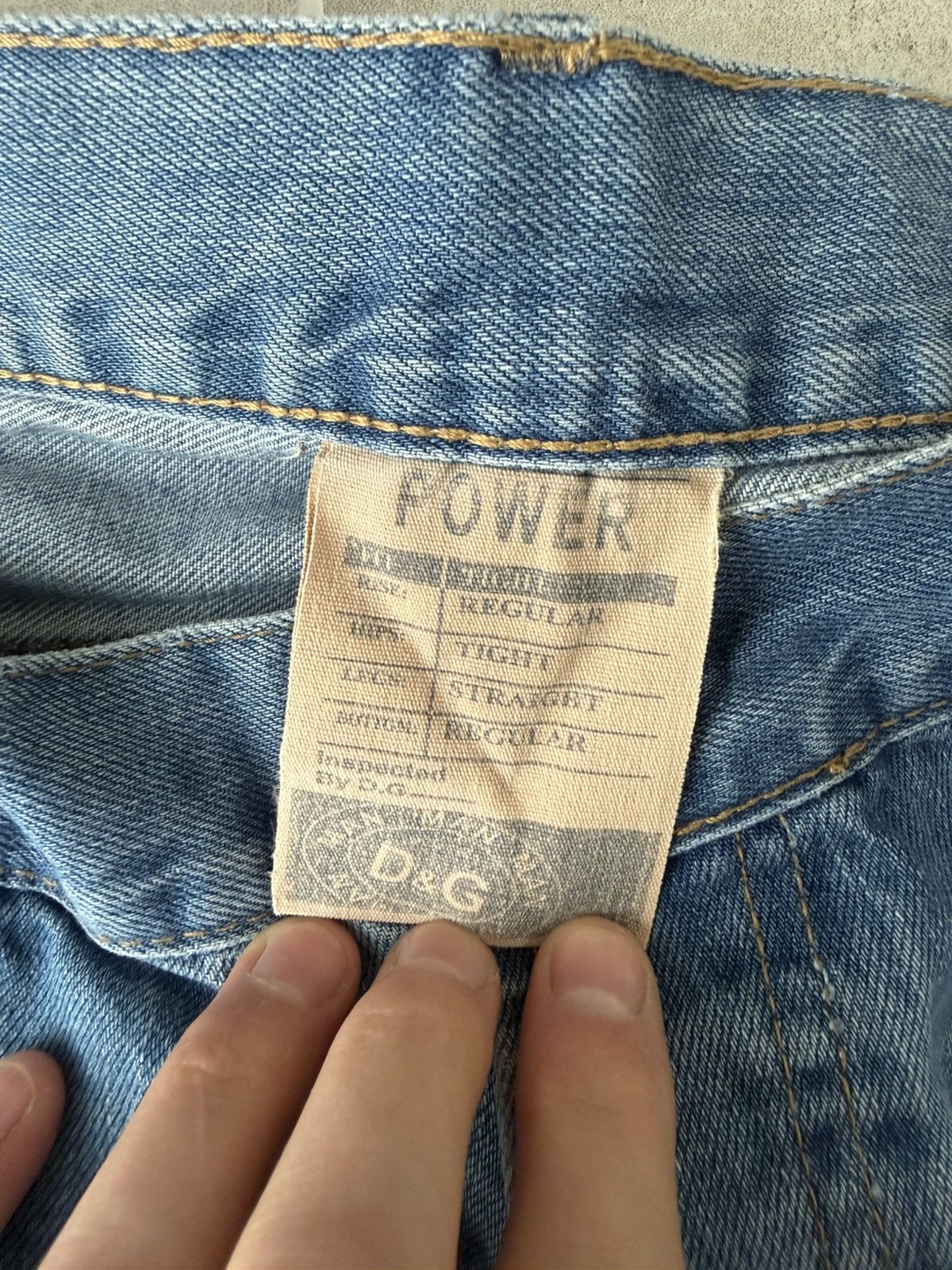 Dolce & Gabbana Vintage Dolce Gabbana Jeans Faded Japanese Size US 34 / EU 50 - 5 Thumbnail