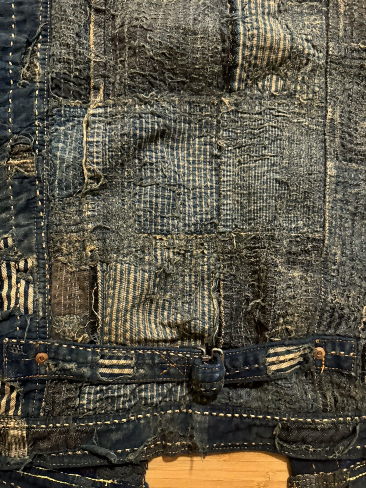 Kapital × Kapital Kountry Kapital Kountry Boro 1st Jacket denim