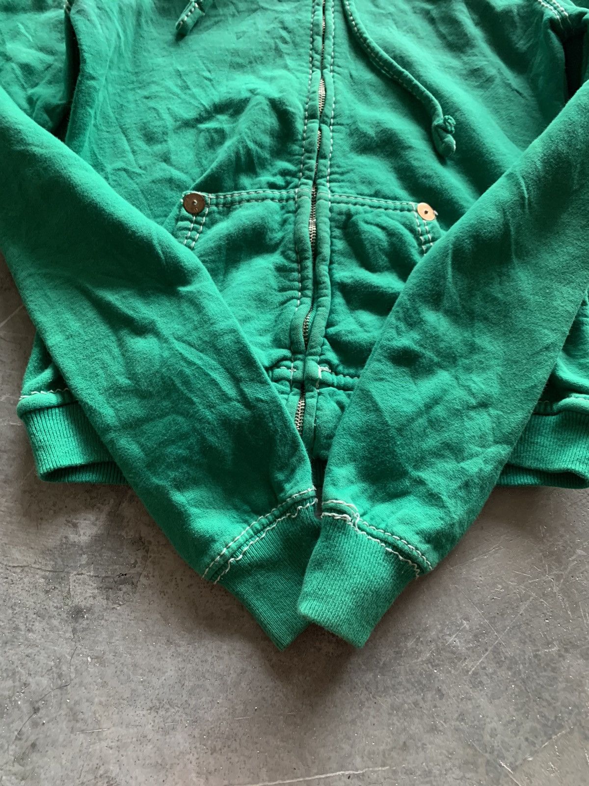 True Religion true religion hoodie white line stitch super dope design Size US XS / EU 42 / 0 - 10 Thumbnail