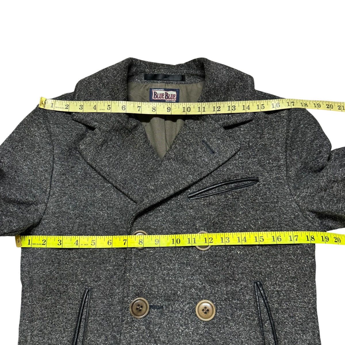 Blue Blue Japan Blue Blue Cashmere Peacoat Jacket Size US S / EU 44-46 / 1 - 17 Thumbnail