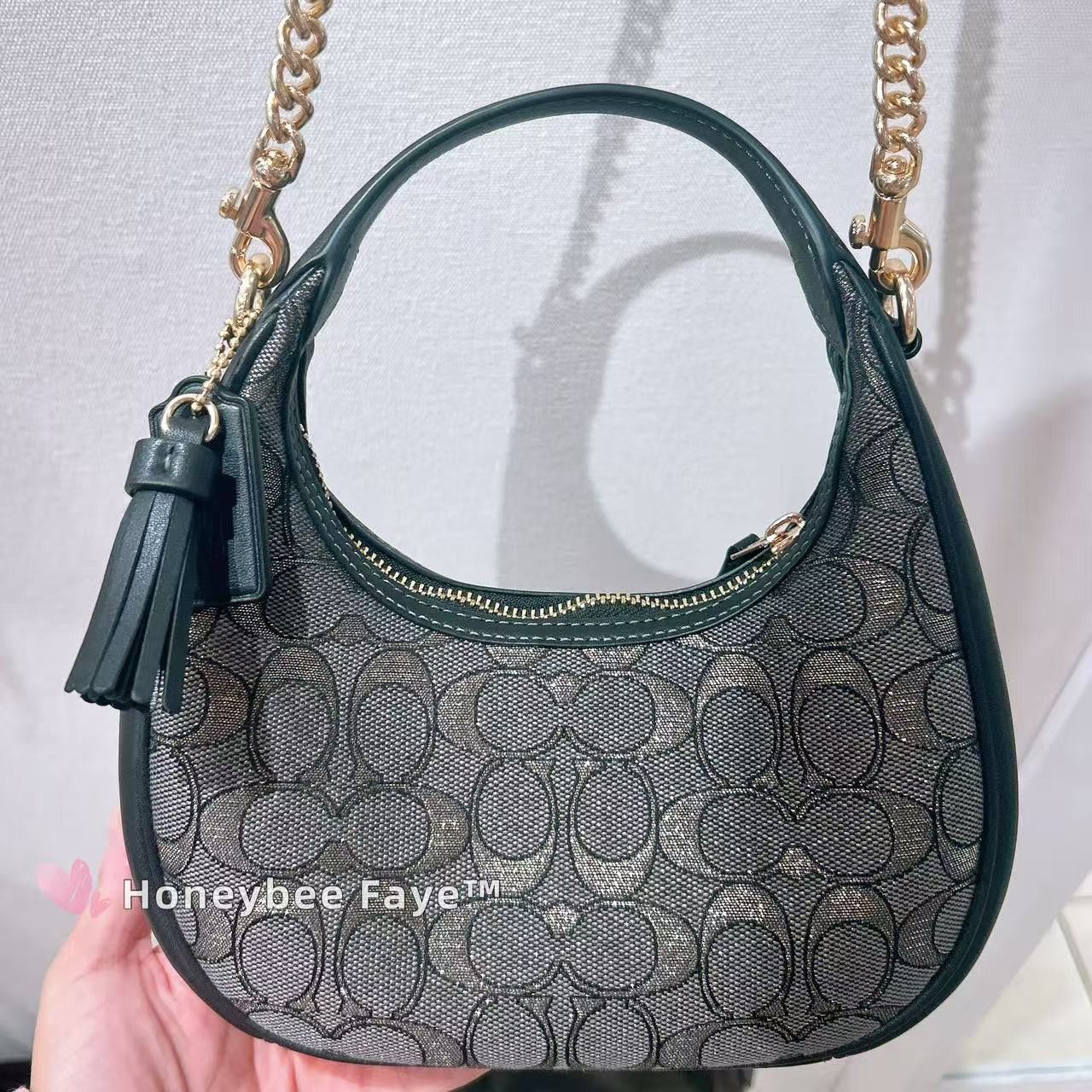 Coach Carmen Mini Crossbody Bag In Signature Jacquard CCF76 Size ONE SIZE - 3 Thumbnail