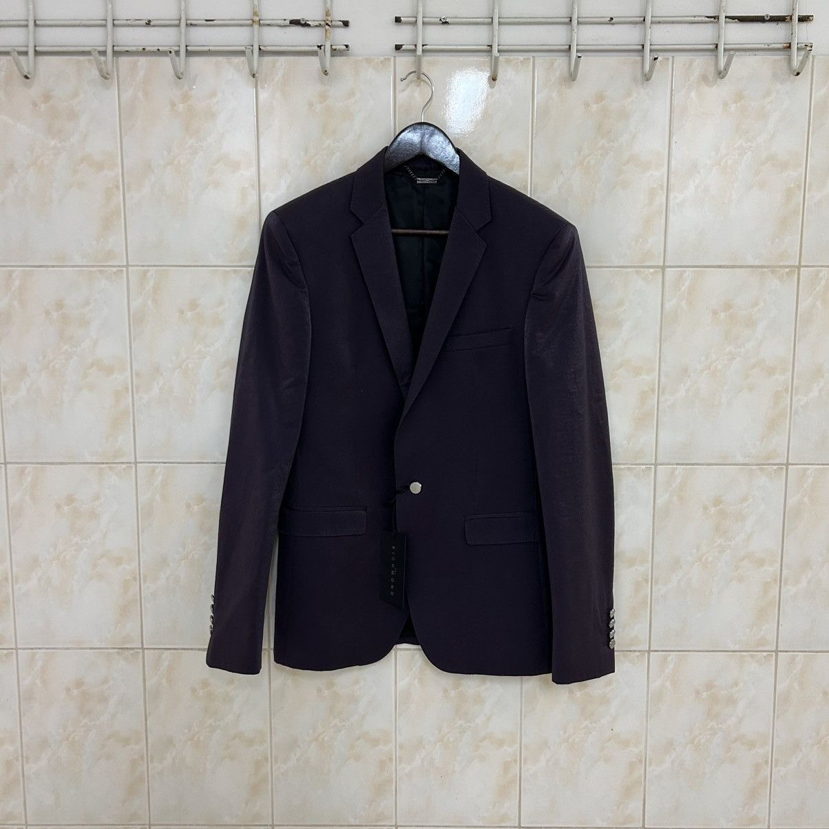 John Richmond JOHN RICHMOND Luminous Tailored Blazer Size 48R - 1 Thumbnail