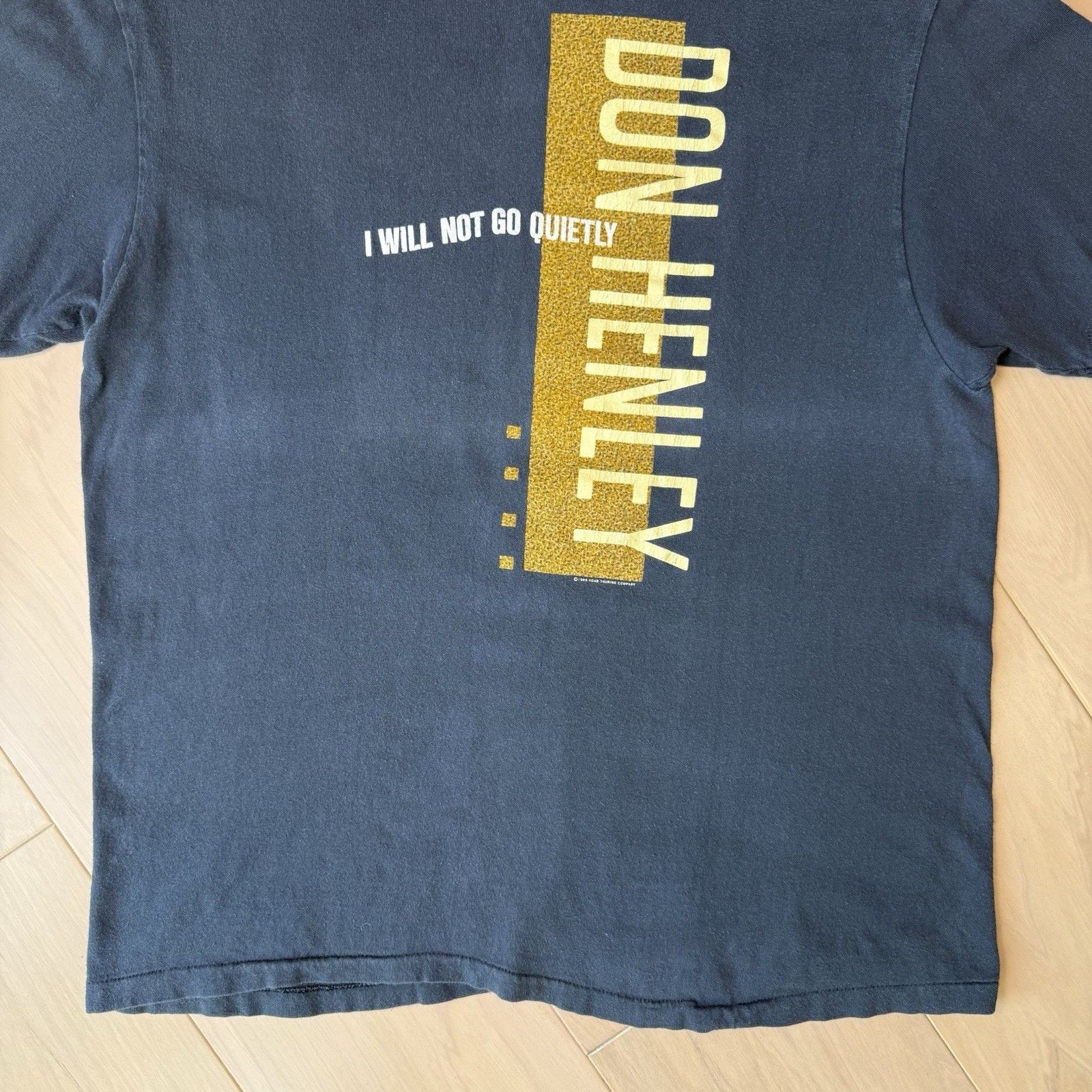 Vintage Vintage Don Henley Shirt Medium Black 80s The Eagles Rock Size US M / EU 48-50 / 2 - 5 Thumbnail