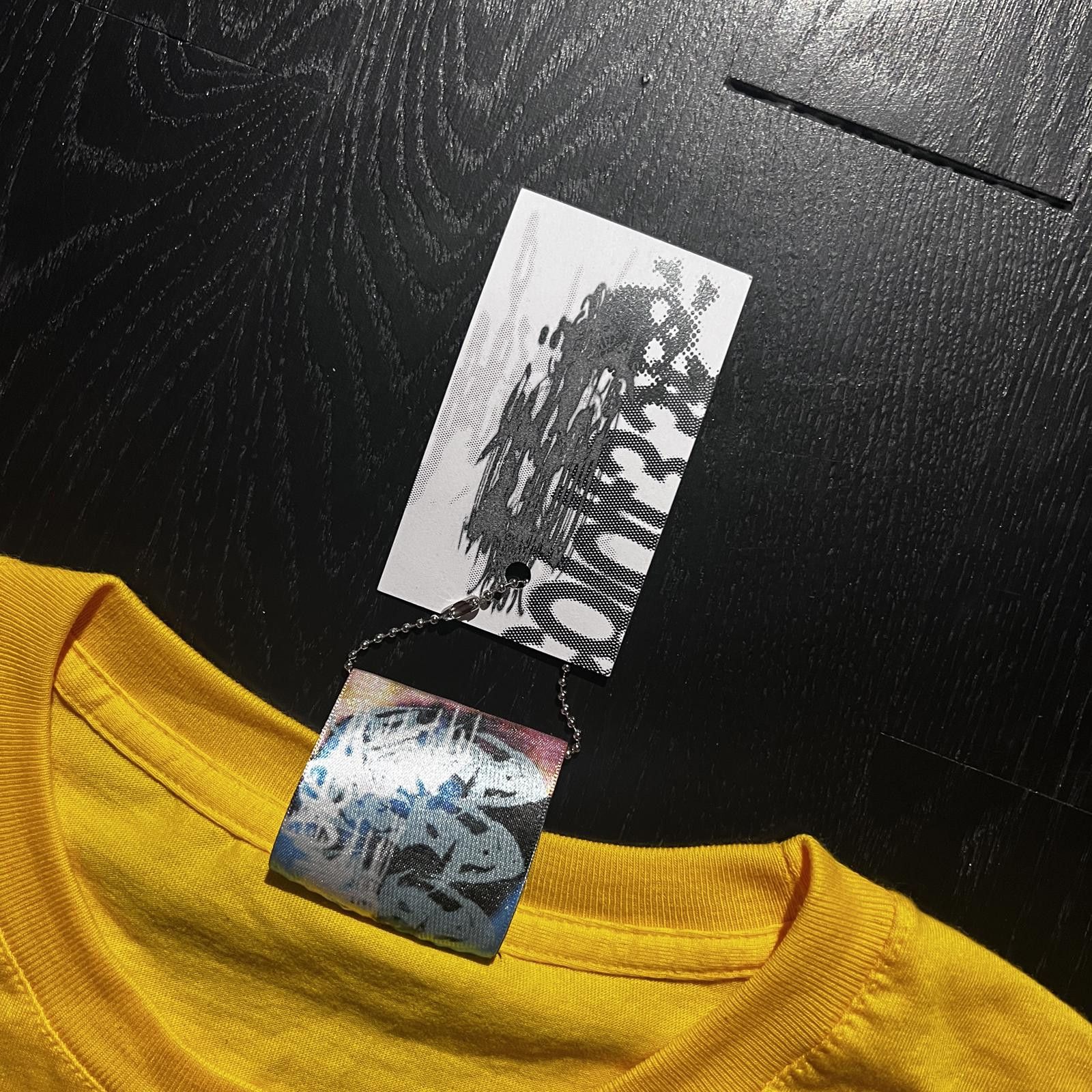 Designer ColdFeet Mirror Trash AOP Tee Shirt Yellow Size US L / EU 52-54 / 3 - 4 Thumbnail