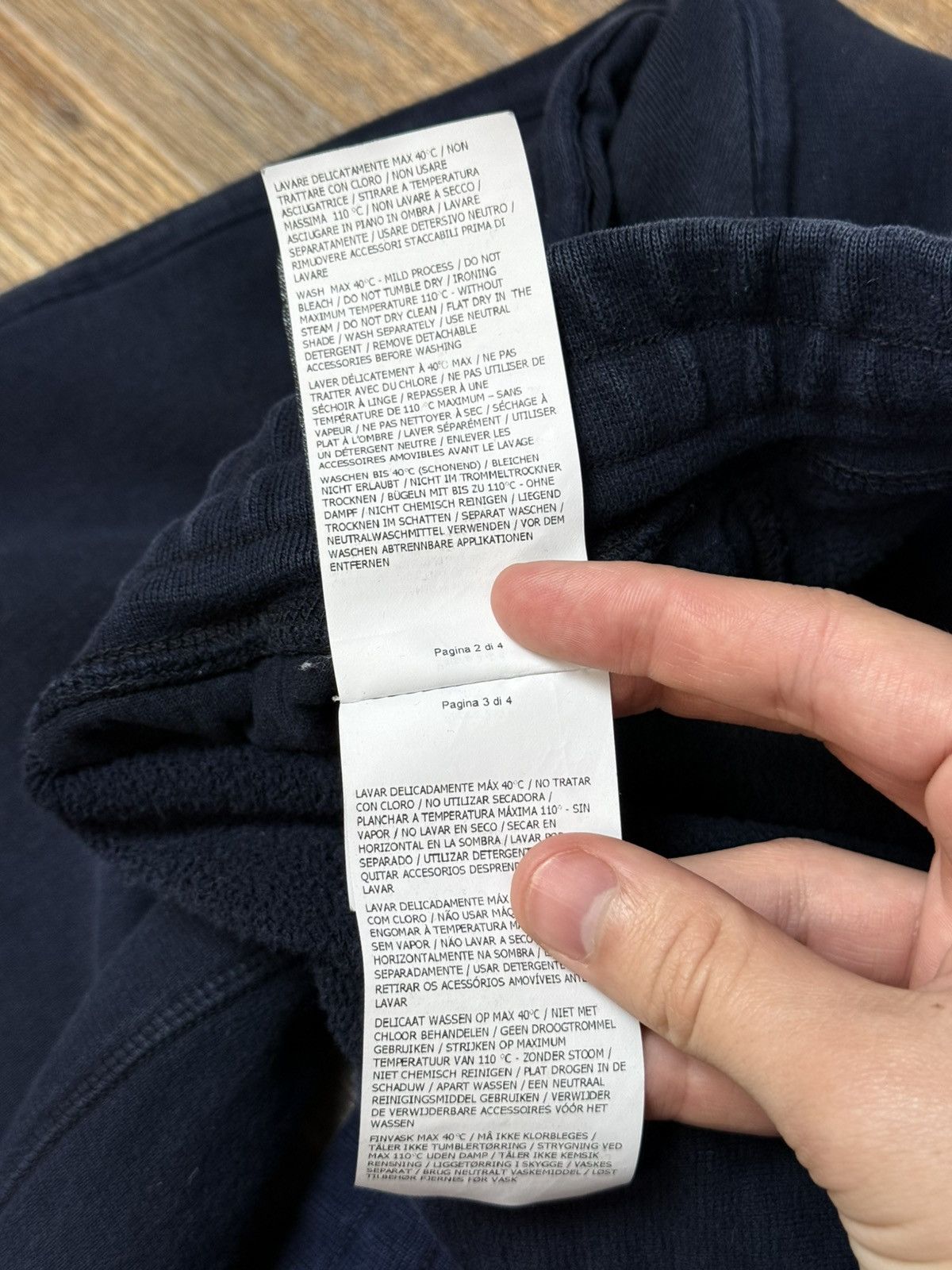 Stone Island Stone Island Blue Cargo Jogger Sweat Pants Size US 34 / EU 50 - 13 Thumbnail