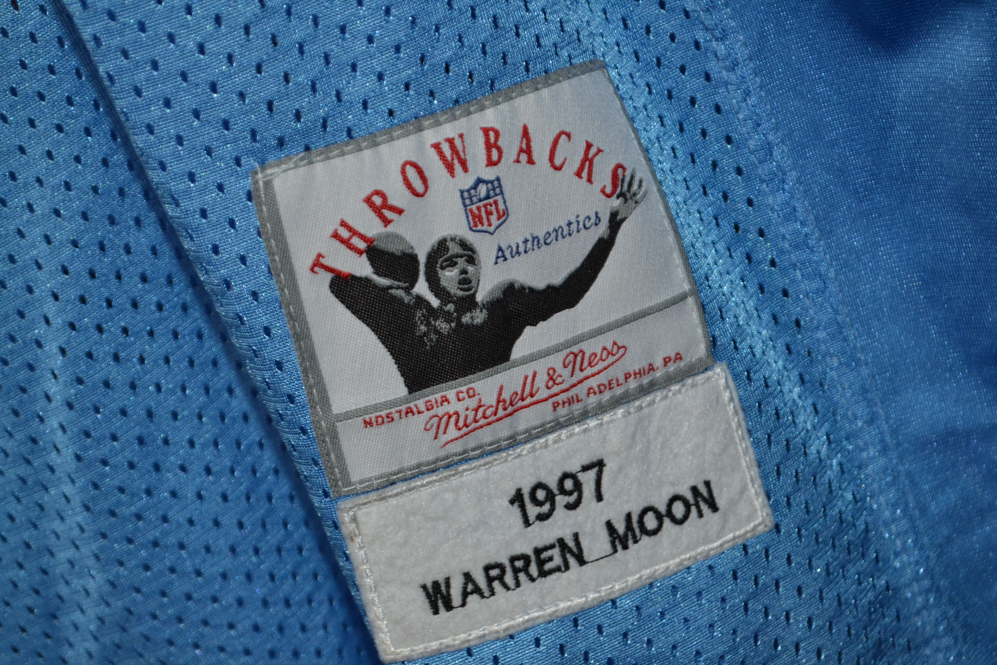Mitchell & Ness NFL 1997 Mitchell Ness Warren Moon 1 Houston Oilers 48 Size US L / EU 52-54 / 3 - 4 Thumbnail