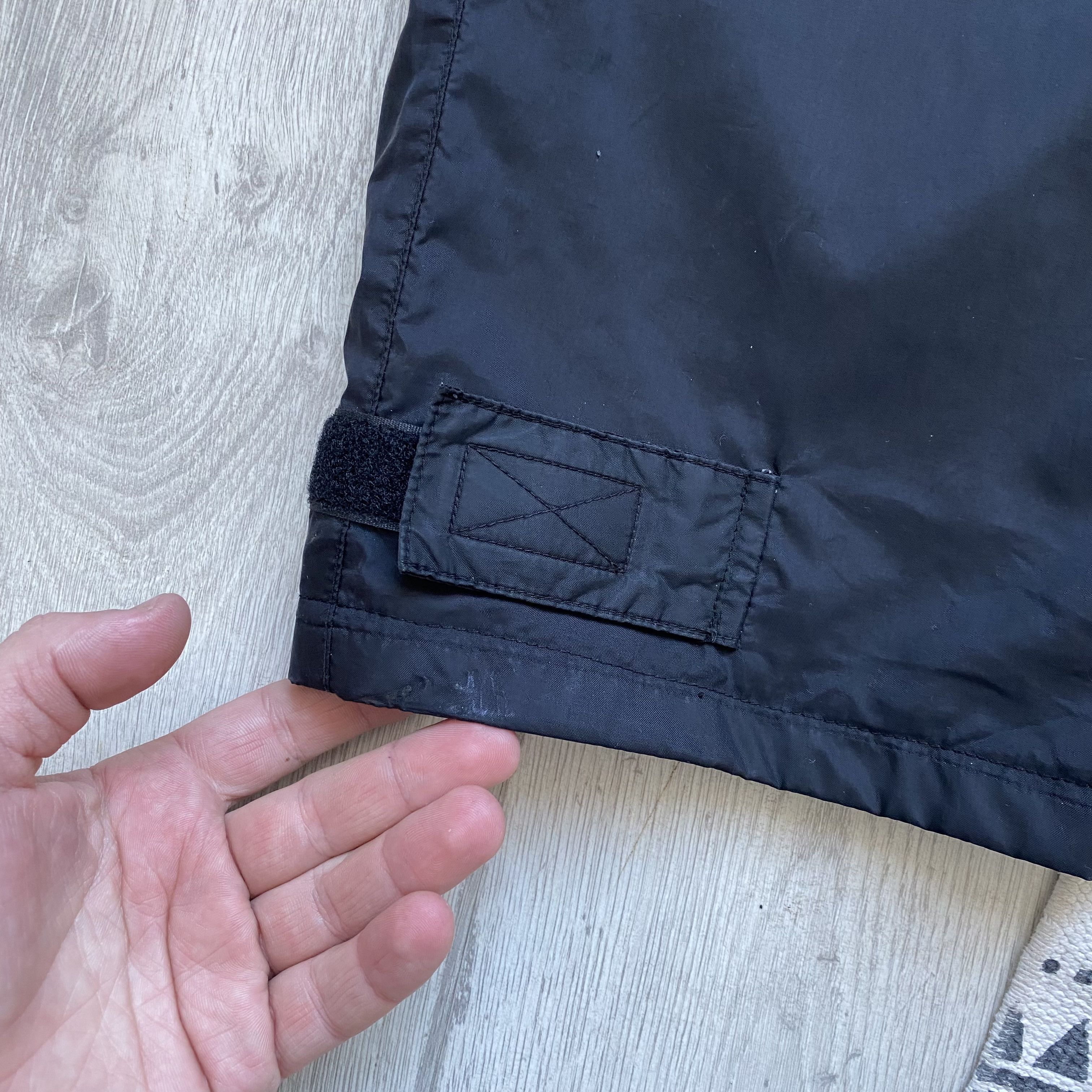 Adidas ⚫️ Vintage 90s Adidas Nylon track Pants Retro Drill Size US 32 / EU 48 - 5 Thumbnail