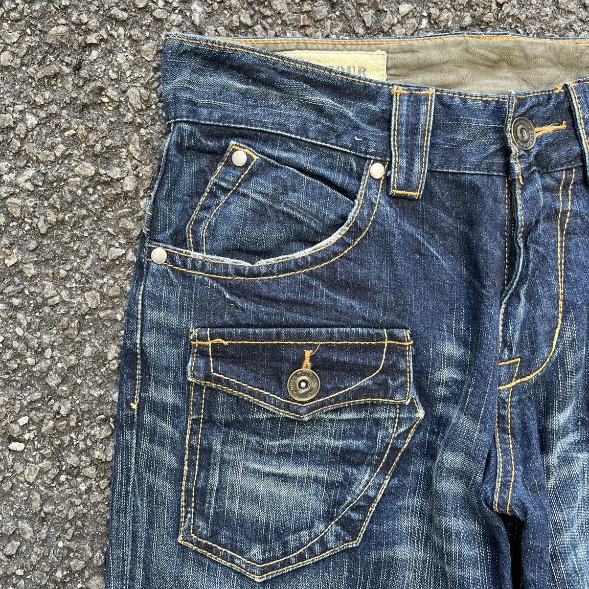 Hysteric Glamour Japanese Rush Hour Bushpants Multipockets Jeans Faded Denim Size US 30 / EU 46 - 4 Thumbnail