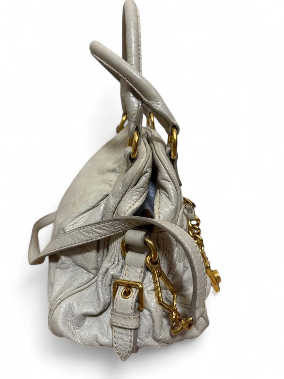 Miu Miu Miu Miu - Leather Handbag Gold Hardware Size ONE SIZE - 2 Thumbnail