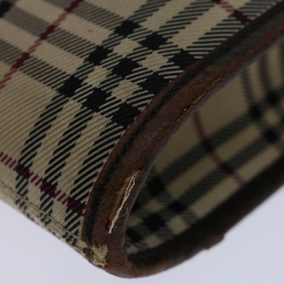 Burberry Burberry Nova Check Shoulder Bag Canvas Beige Brown Size ONE SIZE - 16 Thumbnail