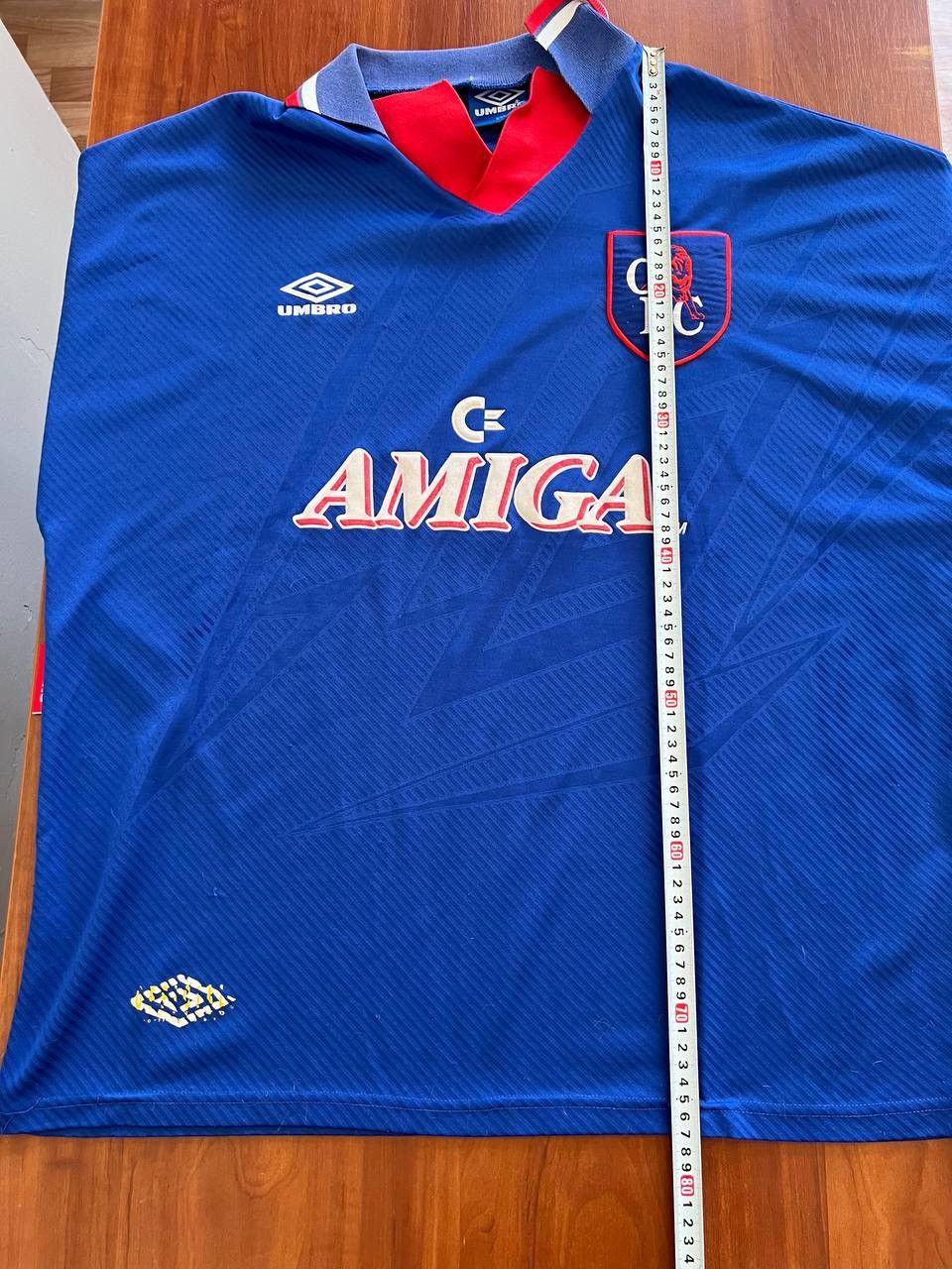 Vintage 1993/94 CHELSEA FC HOME SOCCER FOOTBALL UMBRO SHIRT JERSEY Size US XXL / EU 58 / 5 - 20 Thumbnail