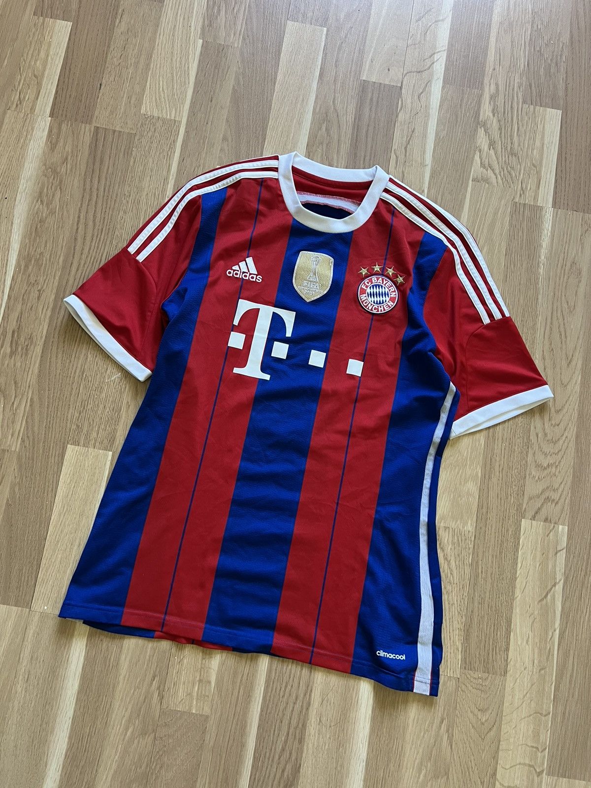 Adidas Adidas soccer jersey Bayern Munchen 2014 red football Size US M / EU 48-50 / 2 - 2 Thumbnail