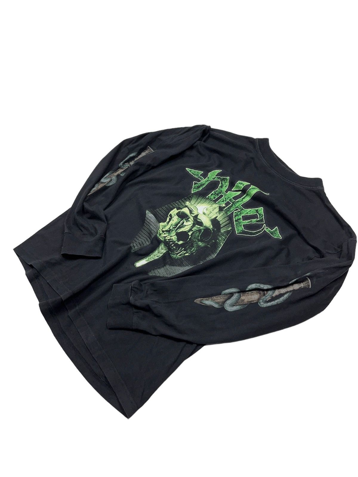 Band Tees Vintage Nile 2003 Tour Long Sleeve Shirt Nasum Napalm Death Size US M / EU 48-50 / 2 - 3 Thumbnail