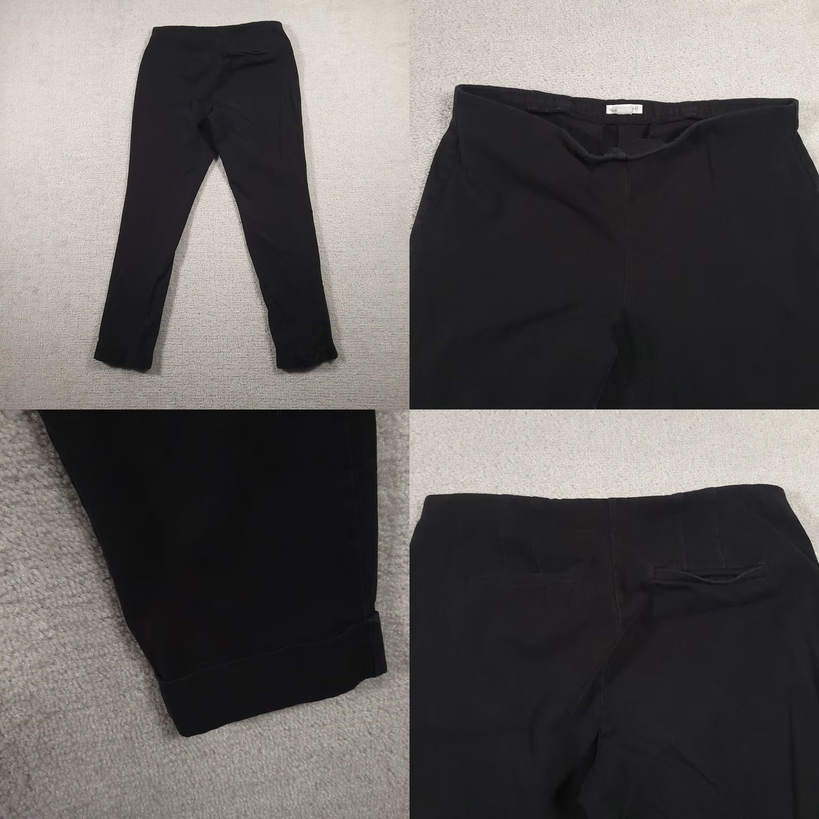 J. Jill J. Jill Womens Premium Bi-stretch Dress Pants 8 Tall Black Cuffed Dress Pants Tall 8 Black Womens Bi-stretch Streets? Size 30" / US 8 / IT 44 - 8 Thumbnail