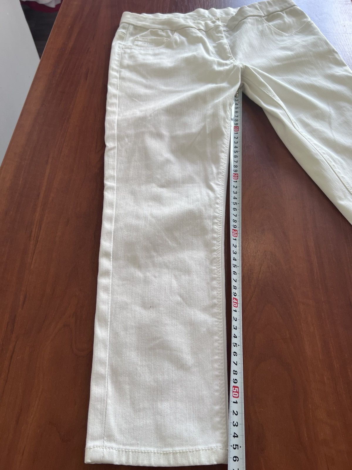 Prada Vintage Prada Straight Fit Classic Pants Women’s White Sz 26 Size 24" / US 00 / IT 34 - 15 Thumbnail