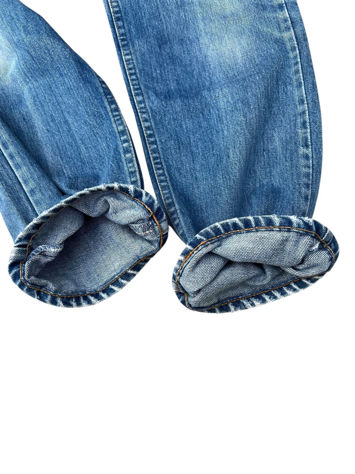 Levi's Vintage 70s Levi’s 505 Orange Tab Fade Denim Jeans Talon 42 Size US 30 / EU 46 - 14 Thumbnail