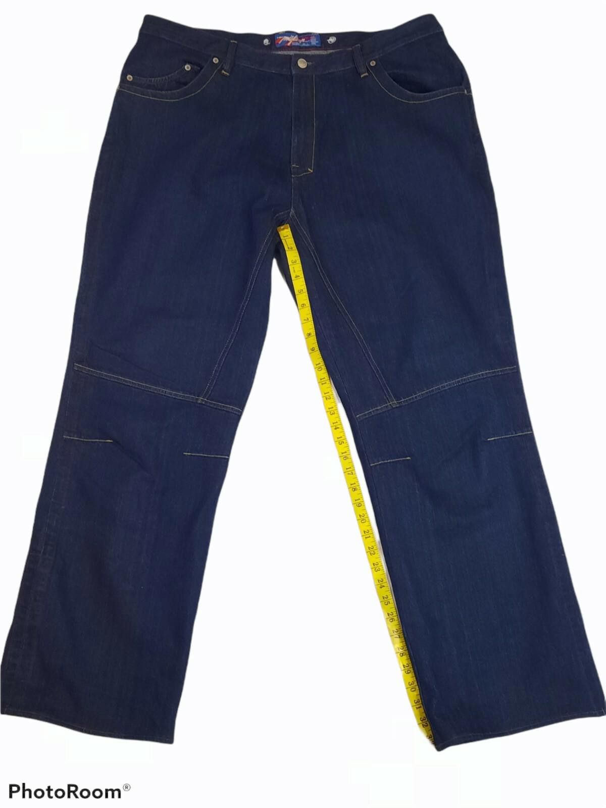 Other Miskeen Baggy 44X33 Selvedge Leather Trim Skater Jeans NWOT Size US 44 / EU 60 - 6 Thumbnail