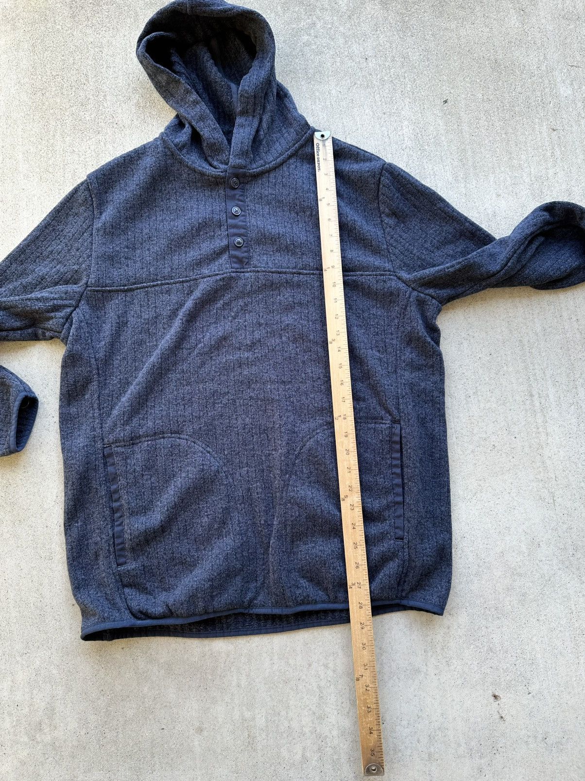 Frye Frye And Co Hoodie Men Size Large Button Front Blue Size US L / EU 52-54 / 3 - 7 Thumbnail