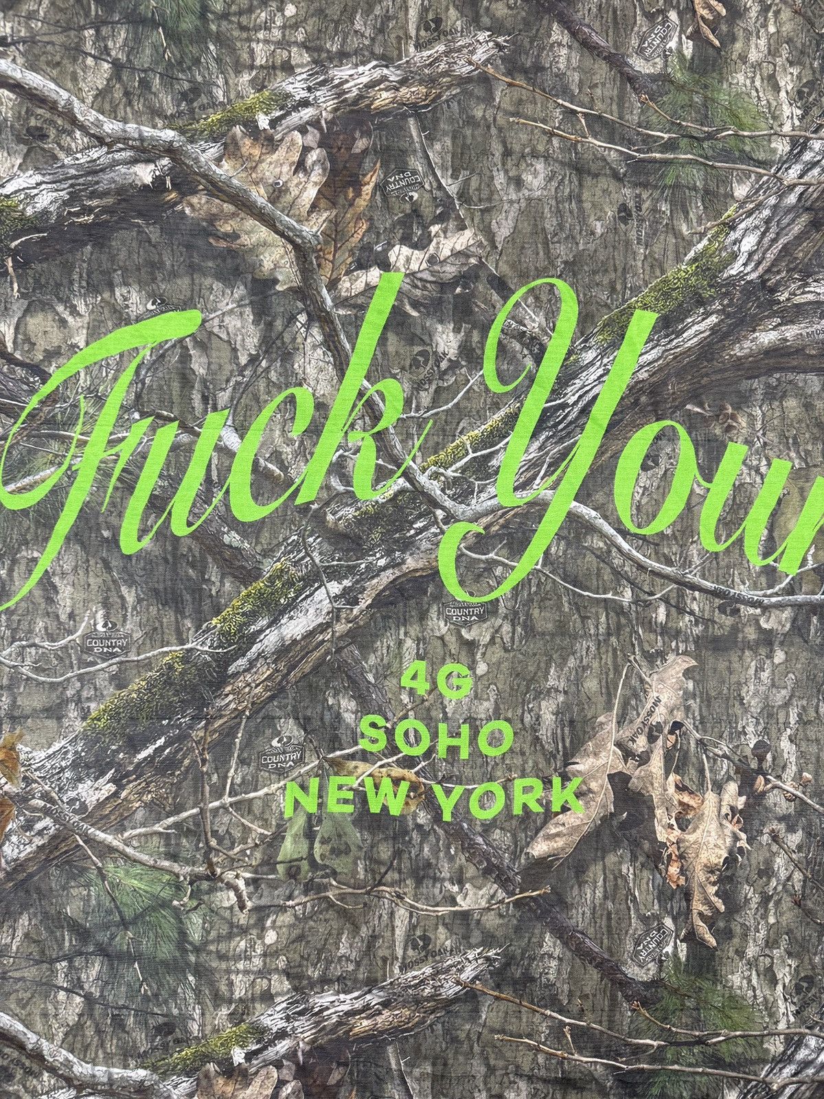 4GSELLER 4GSELLER Fuck Real Tree Camo Silk Bandana Size ONE SIZE - 2 Thumbnail