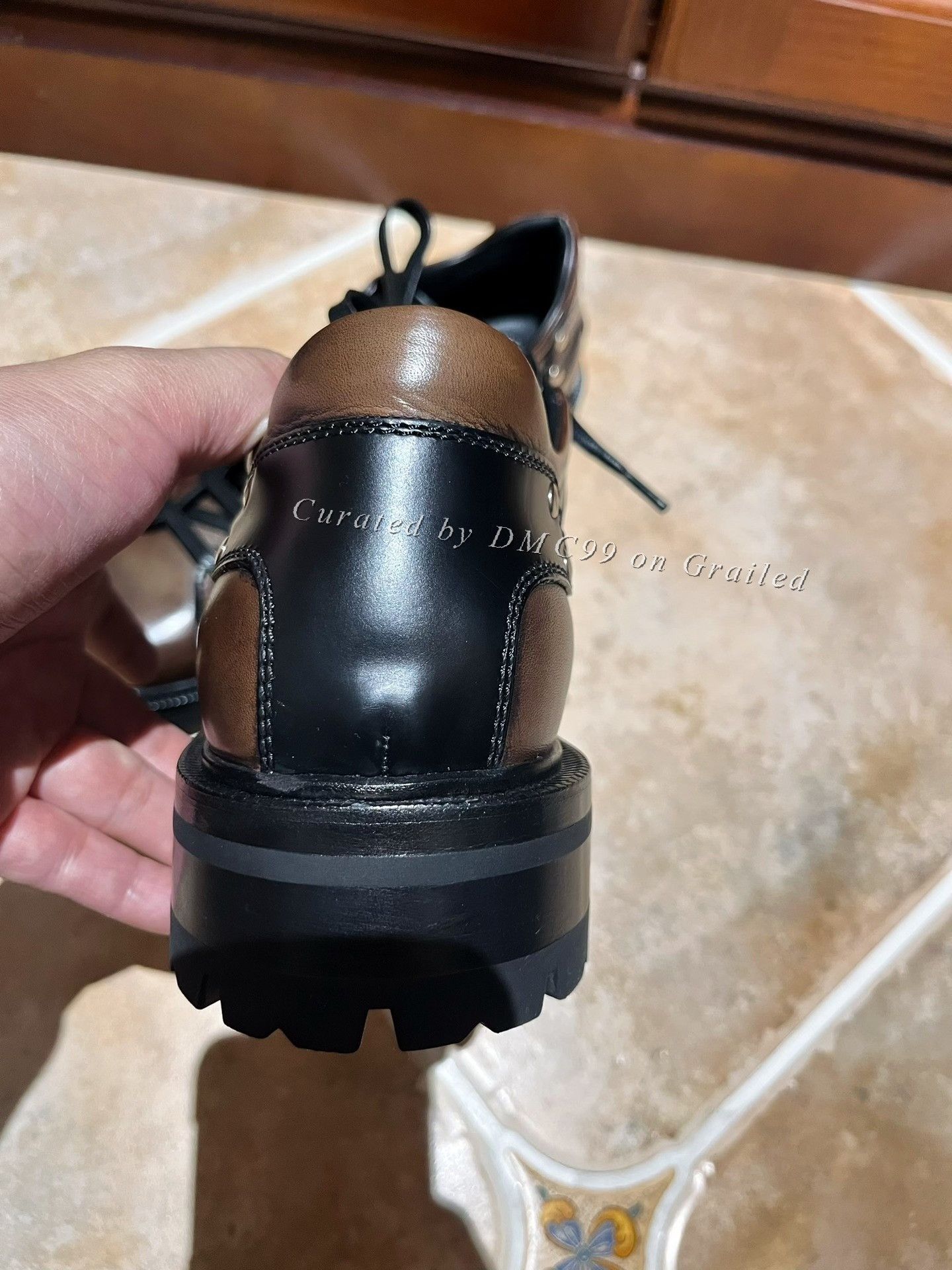 Berluti Berluti Brown Leather Mountaineering Shoes Size US 7.5 / EU 40-41 - 7 Thumbnail