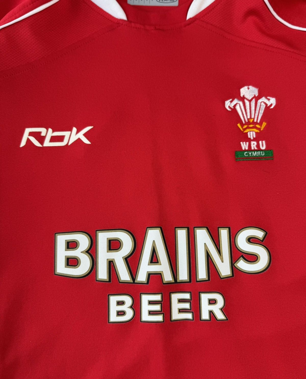 Reebok Wales WRU Cymru Rugby Union 2006 2007 Home Jersey Reebok Size US M / EU 48-50 / 2 - 5 Thumbnail