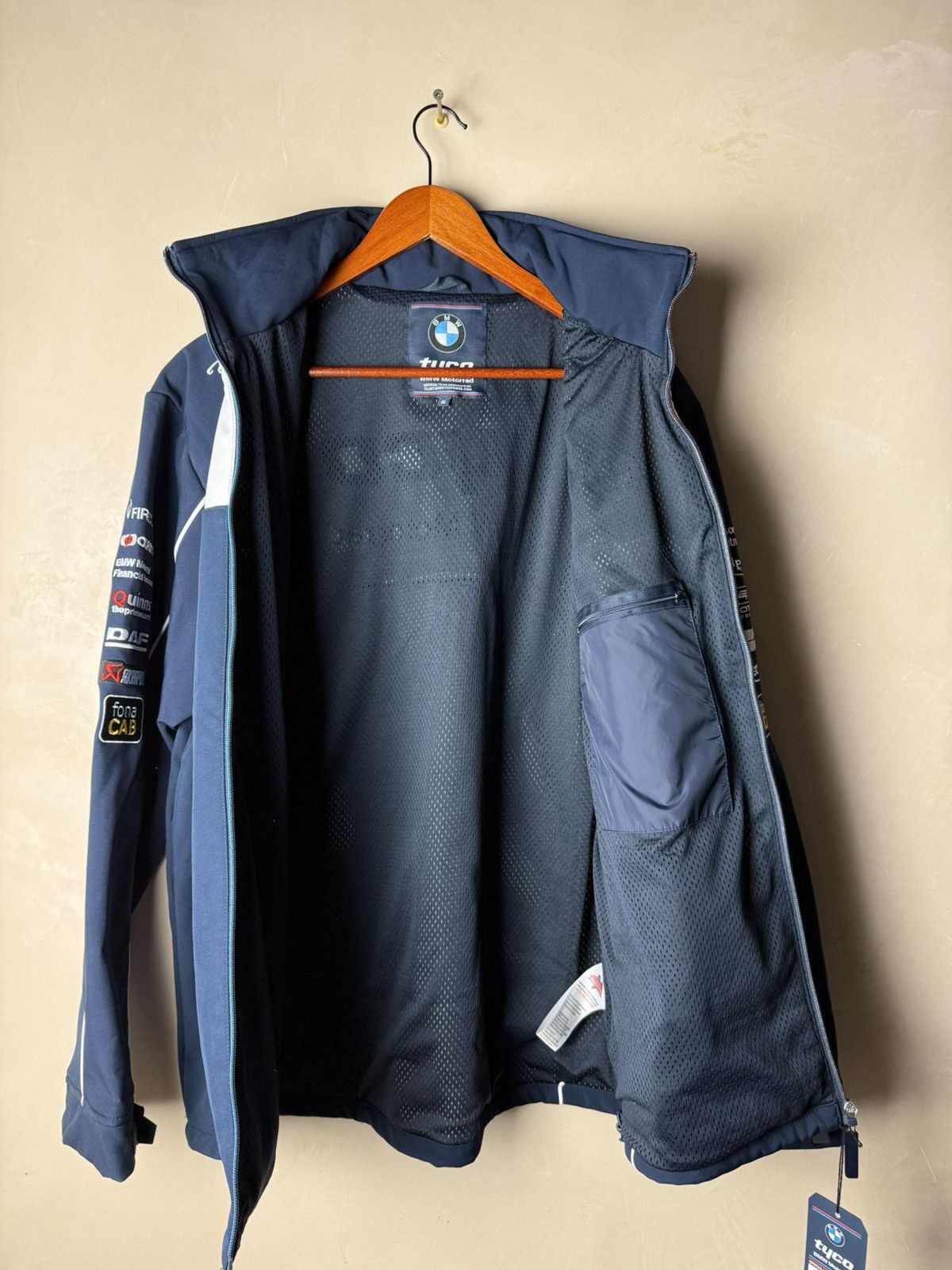 BMW Vintage BMW Tuco Racing Full Zip Jacket Size XL Size US XL / EU 56 / 4 - 12 Thumbnail