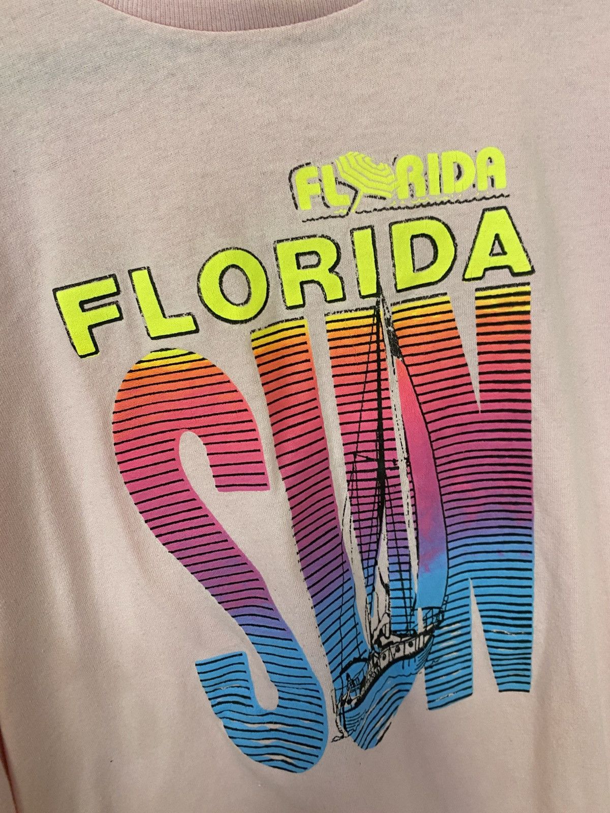Vintage Bravo! Florida Sun T-Shirt Size US XL / EU 56 / 4 - 5 Thumbnail